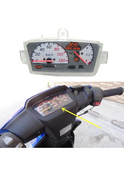 JOG50/90 Jog 3kj 3yk Için 2x Scooter Gösterge Montaj Kilometre Sayacı (Yurt Dışından) modelleri