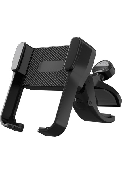 4.7-7 Inç Telefonlar Için Evrensel Darbeye Dayanıklı Bisiklet Telefon Tutucu 360° Görünüm Yarım Muhafaza Braketi (Yurt Dışından)