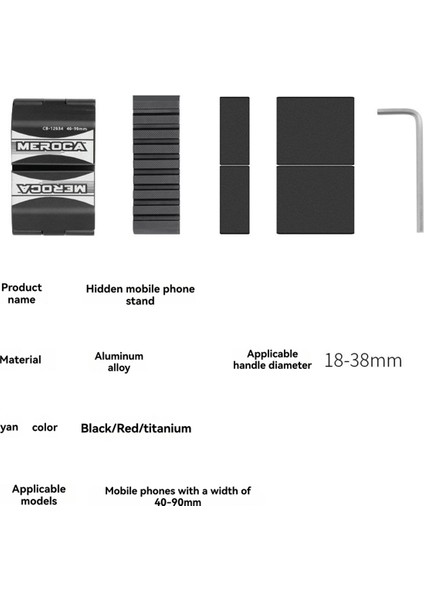 Bisiklet Telefon Tutucu Dağ Yolu Gidon Montajı Akıllı Mobil Navigasyon Aksesuarları, A (Yurt Dışından) fırsatları