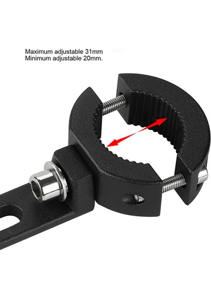 2x Evrensel Far Montaj Braketi 50-60 mm Ayarlanabilir Far Tutucu Çatal Kelepçesi (Yurt Dışından) fiyatları