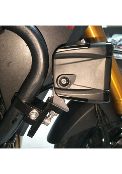 2x Evrensel Far Montaj Braketi 50-60 mm Ayarlanabilir Far Tutucu Çatal Kelepçesi (Yurt Dışından) fırsatları