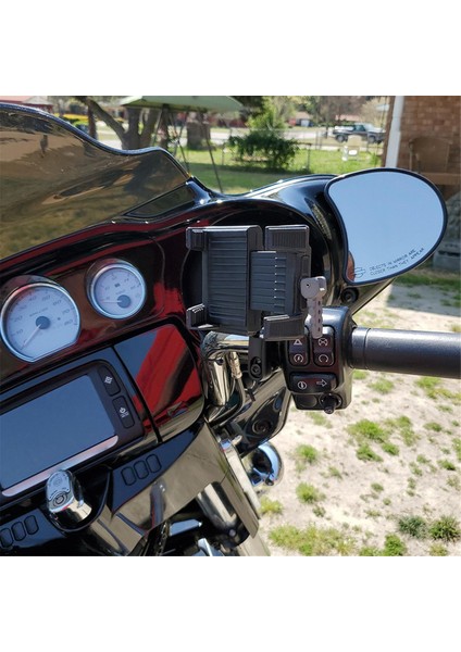 Gold Wing GL1800 2018-2024 Için Telefon Tutucu Şarj Navigasyon Braketi (Yurt Dışından) modelleri