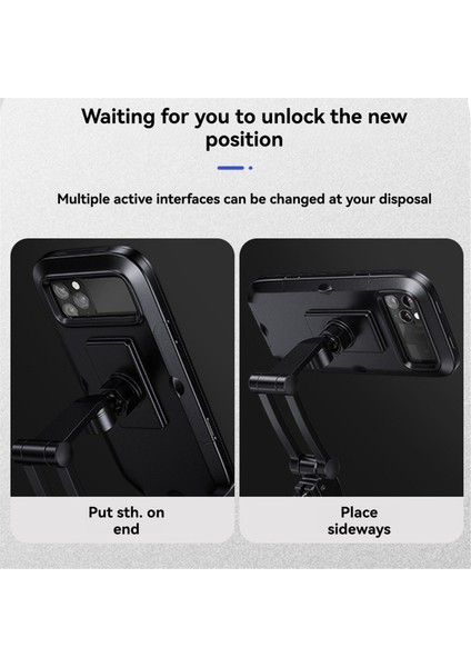 Evrensel Bisiklet Cep Telefonu Tutucu Navigasyon Katlanabilir Su Geçirmez 360° Ayarlanabilir (Yurt Dışından) fiyatları