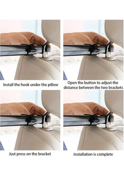 2'si 1 Arada Araç Tablet Telefon Tutucu Kamyon Arka Koltuk Baş Desteği Montajı Arka Için Evrensel Braket (Yurt Dışından) fırsatları