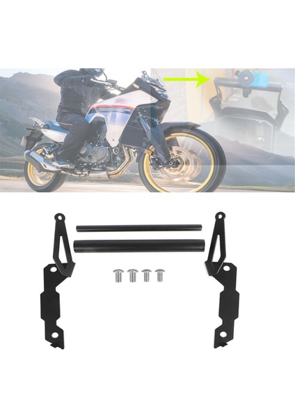 XL750 Xl 750 Transalp 2023 2024 2025 Için Gps Navigasyon Braketi Telefon Tutucu Adaptörü (Yurt Dışından) fırsatları