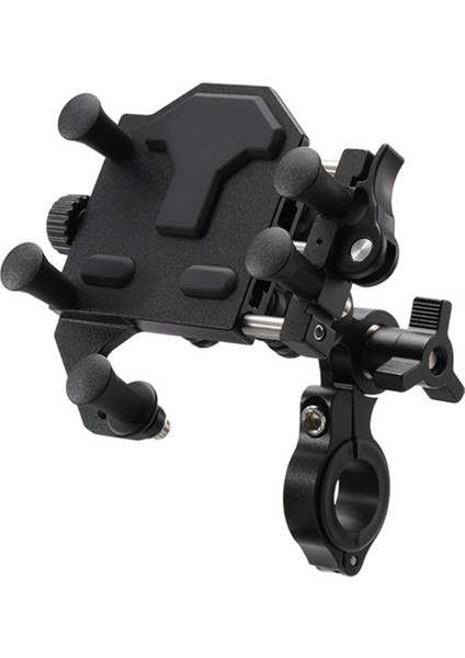 Evrensel Pedal Elektrikli Araç Telefon Standı Darbe Emici 360° Dönebilen Ayarlanabilir Moto Navigasyon Braketi B (Yurt Dışından)