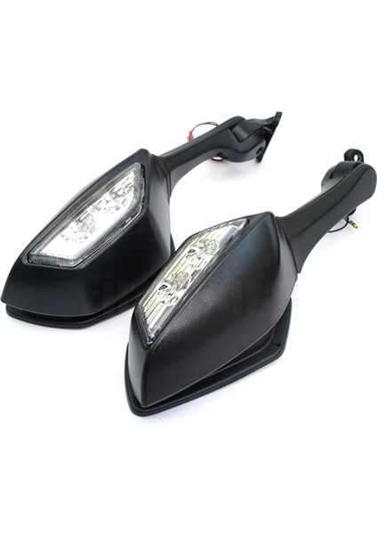 -10R ZX10R 10R 2011 - 2014 Için LED Sinyal Lambası ile Dikiz Yan Aynaları (Yurt Dışından)