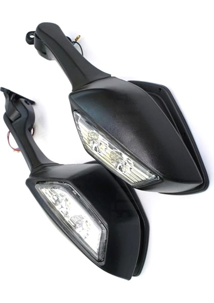 -10R ZX10R 10R 2011 - 2014 Için LED Sinyal Lambası ile Dikiz Yan Aynaları (Yurt Dışından) fiyatları
