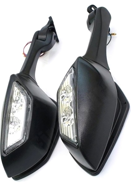 -10R ZX10R 10R 2011 - 2014 Için LED Sinyal Lambası ile Dikiz Yan Aynaları (Yurt Dışından) modelleri