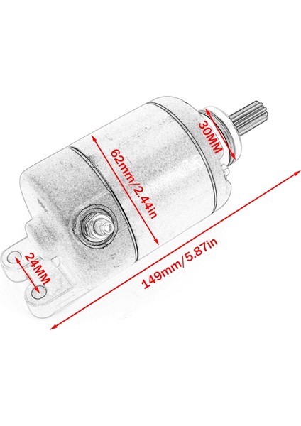 Husaberg FE390 FE450 FS450 FE550 FE650 FS650 59040001000 78040001000 Için Elektrikli Motor Motoru (Yurt Dışından) fiyatları