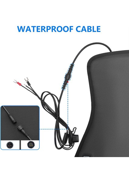 Evrensel Uyumlu, Kar Motoru ve Atv Için Isıtmalı Koltuk Minderi Elektrikli Ped (Yurt Dışından) indirimleri