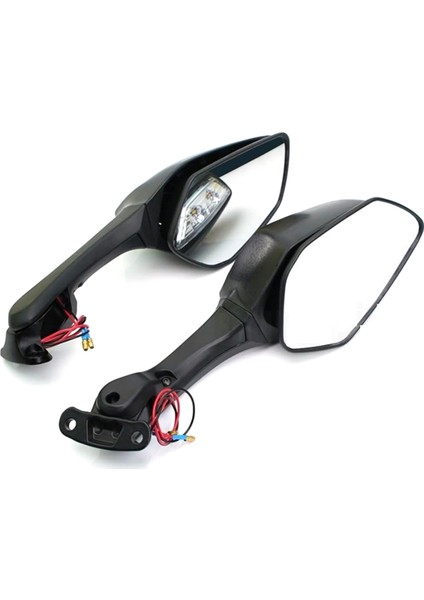 -10R ZX10R 10R 2011 - 2014 Için LED Sinyal Lambası ile Dikiz Yan Aynaları (Yurt Dışından) indirimleri