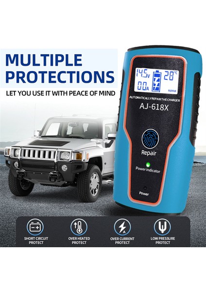 Araba Için 6A 12V Avrupa Standardı Fişli Akü Şarj Cihazı Güç Darbesi Onarım Şarj Kurşun Asit Ab (Yurt Dışından) modelleri