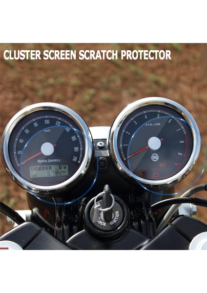 650 Interceptor Gt Için Küme Ekran Çizik Koruma Filmi Koruyucu (Yurt Dışından) fiyatları