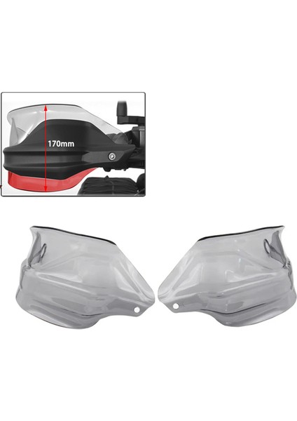 Waterbird R1200GS R1250GS F850GS Adv El Koruyucu El Kalkanı Koruyucu Ön Cam Gri (Yurt Dışından) indirimleri