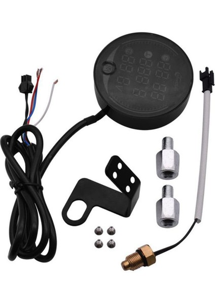 2x 5'i 1 Arada Su Sıcaklığı USB Şarj Edilebilir Zaman Voltmetresi LED Gece Görüş Ölçer Sensörlü (Yurt Dışından) modelleri