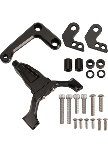 Mt-09 MT09 2024 2025 Siyah Aksesuarlar Için Stabilizatör Direksiyon Amortisörü Montaj Braketi Kiti (Yurt Dışından) fiyatları
