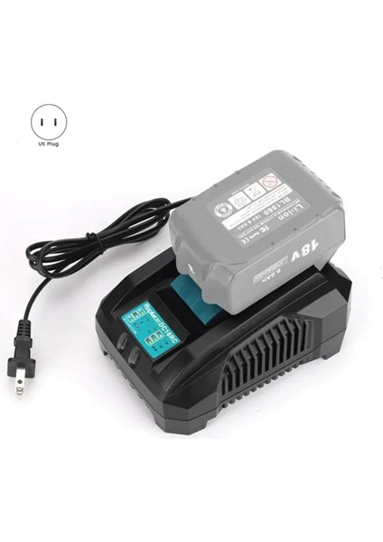 Yeni mt Tek Şarjlı Hızlı Şarj Cihazı, Makita Elektrikli Alet 14.4-18V Lityum Pil Takımı Abd Fişi Için Uygundur (Yurt Dışından) indirimleri
