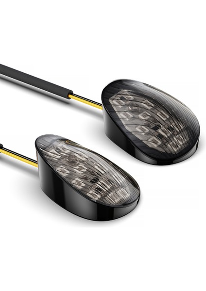 Yzf R1 R6 R6S Için LED Dönüş Sinyal Lambası Gösterge Lambası Gömme Montaj (Yurt Dışından)