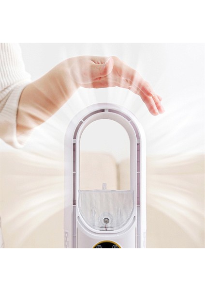 Taşınabilir Soğutucu Fan - Taşınabilir Klima USB Yapraksız Fan Ev Yatakhane Ofis Masaüstü Nemlendirme Elektrikli Fan (Yurt Dışından) fırsatları