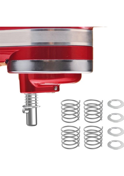 Kitchenaid Mikser Için 4 Adet Yay ve Rondela 3,5 Litre - 7 Litre Koruma ve Ömrünü Uzatma Hızlı Kurulum Aksesuarı (Yurt Dışından) indirimleri
