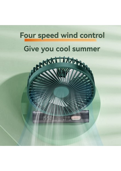 Yeni Masaüstü Fan USB Mini Fan Taşınabilir Ofis Saat Salıncak Küçük Fan Uzun Pil Ömrü Fan (Yurt Dışından) fırsatları