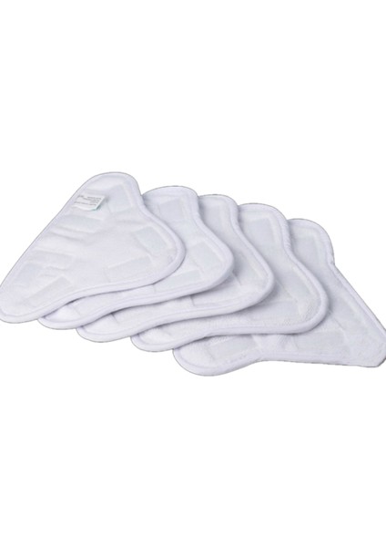 5 Adet/grup H2O X5 Buharlı Paspas Yedek Pedi, Yıkanabilir Paspas Başlığı, Yeniden Kullanılabilir Paspas 25X18 cm Için Uygundur (Yurt Dışından)