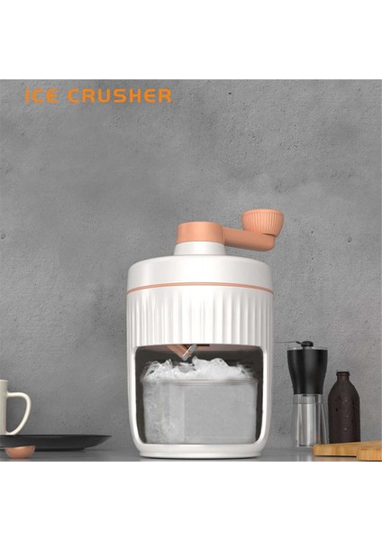 Buz Kırıcı, Manuel Döner Buz Kırıcı - Ev Tipi Kalınlaştırılmış Paslanmaz Çelik Küçük Manuel Tıraş Buz Makinesi (Yurt Dışından) fırsatları