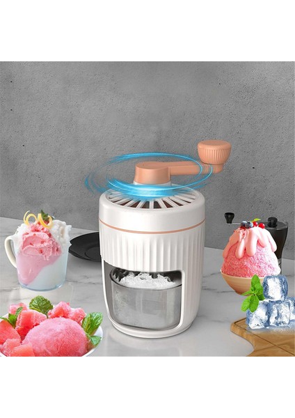 Buz Kırıcı, Manuel Döner Buz Kırıcı - Ev Tipi Kalınlaştırılmış Paslanmaz Çelik Küçük Manuel Tıraş Buz Makinesi (Yurt Dışından) indirimleri