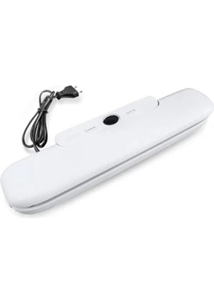 50 Adet Gıda Saklama Poşeti Vakumlu Sızdırmazlık Makinesi ile Gıda Saklama Için Otomatik Vakumlu Sızdırmazlık Makinesi Ab Fişi - Beyaz (Yurt Dışından)