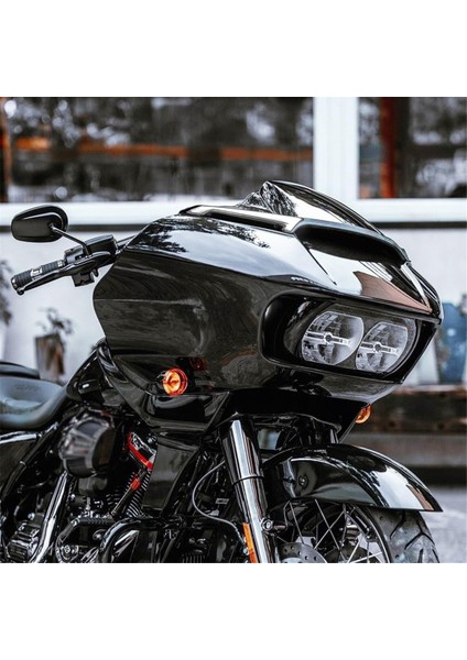 Yol Glide Modelleri Için Ön Cam Trim Işıkları, Ön Cam Kaplaması, LED Dönüş Sinyalleri ve Sürüş Işığı - Siyah (Yurt Dışından) fırsatları