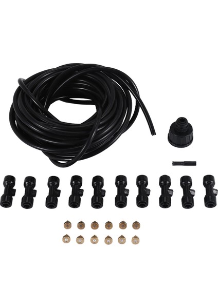 1/4 Inçlik Slip-Lock Sisleme Nozulları Seti Veranda Sisleme Sistemi Dış Mekan Soğutma Sistemi Bahçe Su Sisleyici Için Sis Nozulları (Yurt Dışından) fiyatları