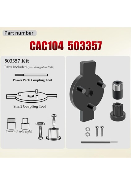 CAC104 503357 Waring Blender'lar Için Big Stix Daldırma Blender Bağlantı Parçası, WSB25X, WSB50, WSB55, WSB60, WSB70 Modellerine Uygun (Yurt Dışından) fiyatları