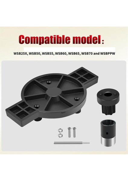 CAC104 503357 Waring Blender'lar Için Big Stix Daldırma Blender Bağlantı Parçası, WSB25X, WSB50, WSB55, WSB60, WSB70 Modellerine Uygun (Yurt Dışından) modelleri