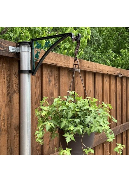 Çit Direği Askısı, Çit Bitki Askıları, Çiçek Sepetleri Için Kolay Kelepçeli Braket, Duvar Kancalı Askılı Bitki Braketi (Yurt Dışından) fiyatları
