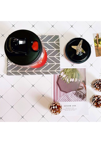 Ninja Auto Iq Pro BL480, BL482, BL642, BL682, BL450, BN401, BN751, BN801, Foodi SS351 Için Kapaklı 24 Oz Blender Kabı (Yurt Dışından) modelleri