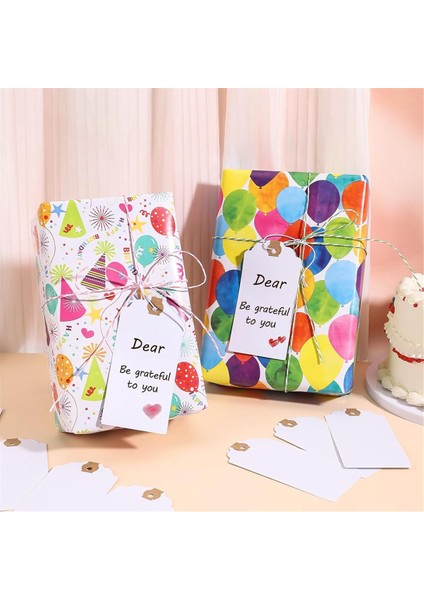 120 Paket Elastik Ipli Etiket, Ipli Askılı Etiket, Güçlendirilmiş Delikli Yazılabilir Etiketler 4,76X2,36 Inç (Yurt Dışından) fırsatları