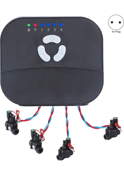 Otomatik Akıllı Ev Damlama Bahçe Sulama Sulama Zamanlayıcısı, Sistem Kontrol Cihazı Programlayıcı Vana Sera Ab Fişi (Yurt Dışından) modelleri