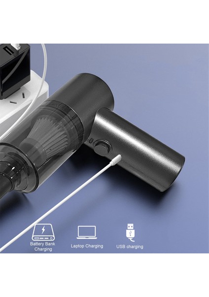 Taşınabilir Araç Süpürgesi El Süpürgesi Kablosuz, Şarj Edilebilir Çift Kullanımlı Islak ve Kuru Araç Temizleme Aleti Mutfak Güzelliği Için (Yurt Dışından) indirimleri