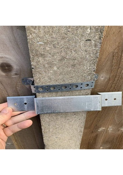 Çit Paneli Klipsleri Çit Direği Güvenlik Braketi Galvanizli Çit Klipsi Çit Tahtası Sabitleyici 100MM/4 Inç Direkli Çit Için (Yurt Dışından) fiyatları