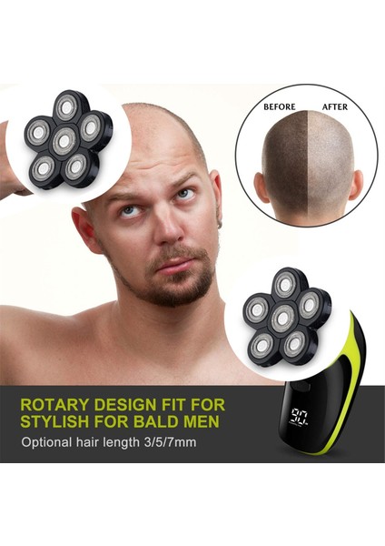 Kel Erkekler Için Elektrikli Tıraş Makinesi Yedek Bıçağı, Saç Kesme Bıçağı, Altı Kesici Başlık (Yurt Dışından) modelleri