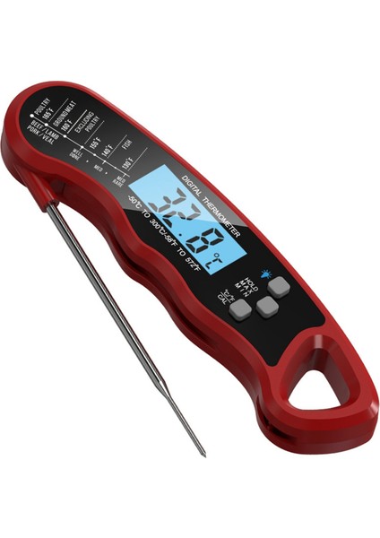 Grillers Anında Okunan Et Termometresi Izgara ve Pişirme Için En Iyi Su Geçirmez Ultra Hızlı Termometre (Yurt Dışından)