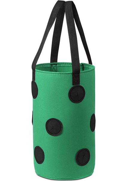 Adet Çok Işlevli 12 Delikli Keçe Askılı Domates Yetiştirme Çantası Ekici Sebze Çiçek Bitki Yetiştirme Çantaları Bahçe Saksısı (Yurt Dışından)