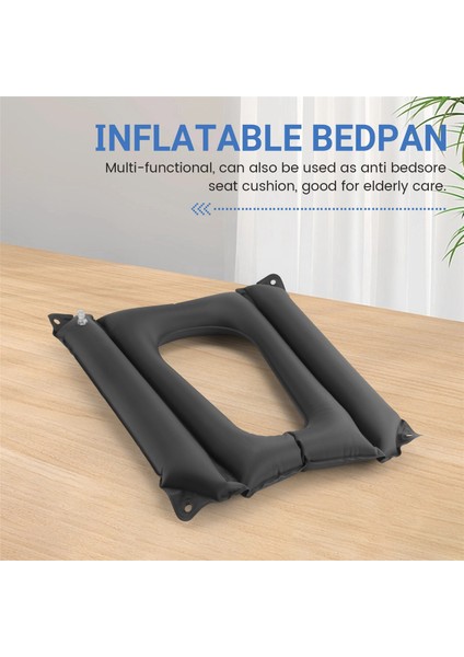 Yıkanabilir Ev Tipi Şişme Lazımlık Yaşlı Hasta Bakımı Yatak Yarası Önleyici Hava Yastığı Şişirme Özellikli Yaşlı ve Engelliler Için (Yurt Dışından) fırsatları