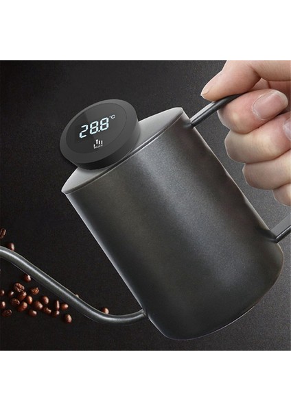 Kahve Süt Sürahisi Için Paslanmaz Çelik Problu Dijital Dokunmatik Ekranlı Termometre IP65 Su Geçirmez Termometre (Yurt Dışından) indirimleri