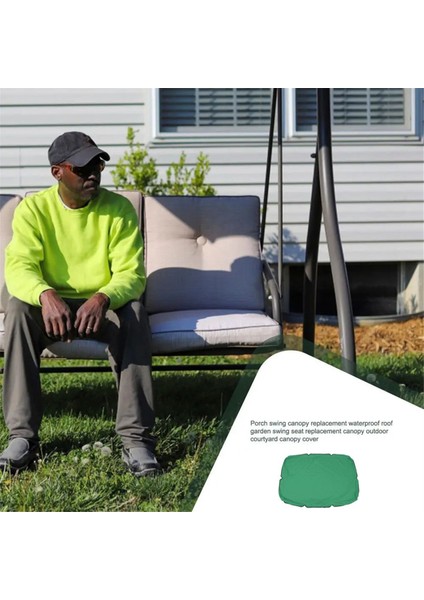 Veranda Salıncak Tente Değiştirme Su Geçirmez Salıncak Gölgelik Bahçe Açık Veranda Yıkanabilir Hamak Salıncak Tente Salıncak B (Yurt Dışından) fiyatları