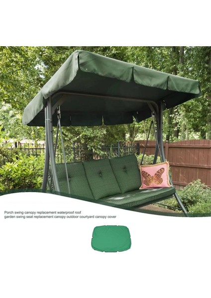 Veranda Salıncak Tente Değiştirme Su Geçirmez Salıncak Gölgelik Bahçe Açık Veranda Yıkanabilir Hamak Salıncak Tente Salıncak B (Yurt Dışından) modelleri