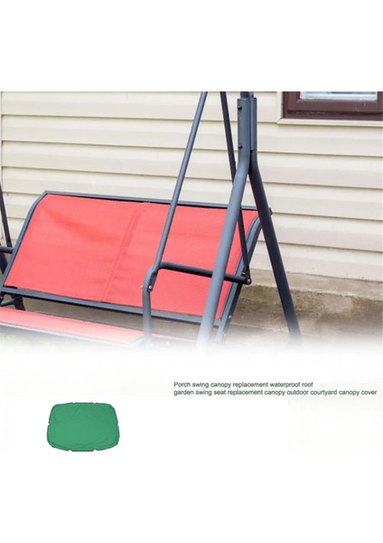 Veranda Salıncak Tente Değiştirme Su Geçirmez Salıncak Gölgelik Bahçe Açık Veranda Yıkanabilir Hamak Salıncak Tente Salıncak B (Yurt Dışından) fırsatları