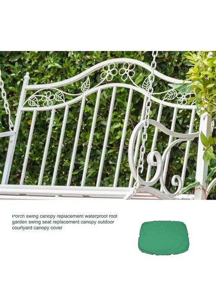 Veranda Salıncak Tente Değiştirme Su Geçirmez Salıncak Gölgelik Bahçe Açık Veranda Yıkanabilir Hamak Salıncak Tente Salıncak B (Yurt Dışından) indirimleri