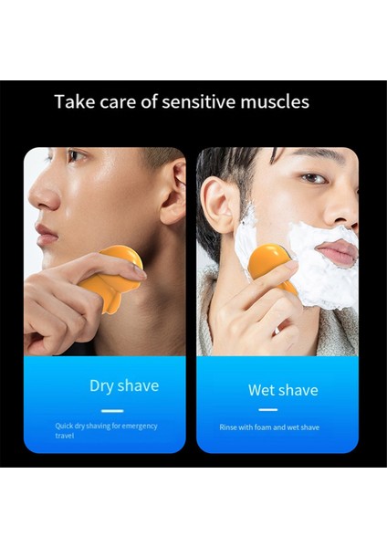 Astronot Rgb Işıklı Elektrikli Tıraş Makinesi Taşınabilir USB Tıraş Makinesi Erkek Elektrikli Tıraş Makinesi Seyahat Mini Tıraş Makinesi (Yurt Dışından) fiyatları